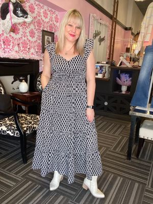 NOVA TIERED DRESS