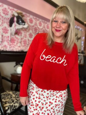 SIENNA BEACH CABANA RED