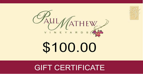 $100 Gift Certificate