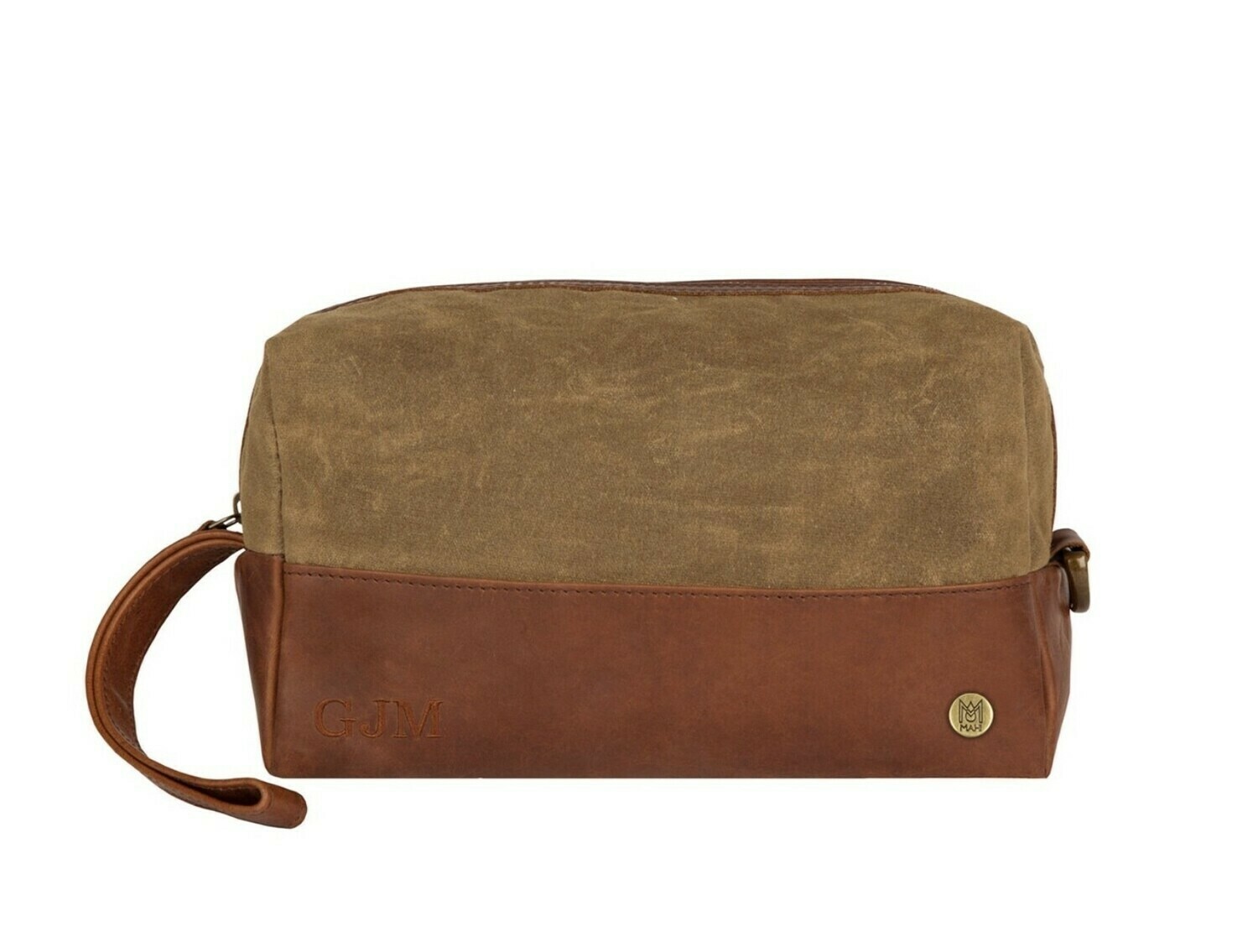 The Classic Canvas Washbag - Brown