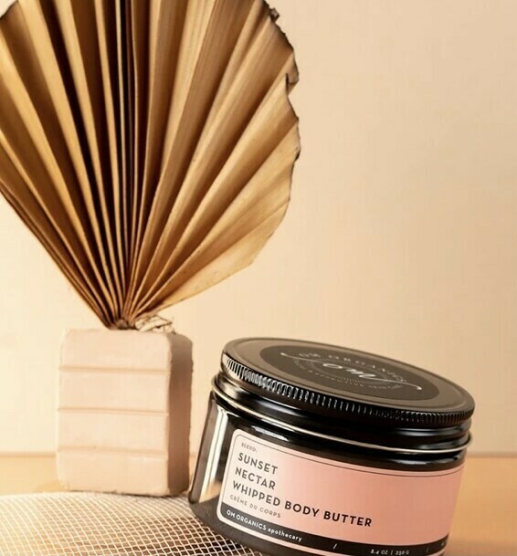 OM Organics -Sunset Nectar Whipped Body Butter