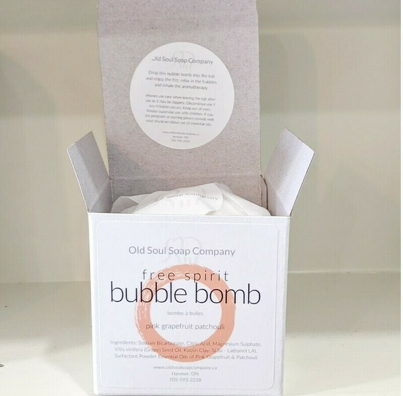 Old Soul Soap - Free Spirit Bubble Bomb