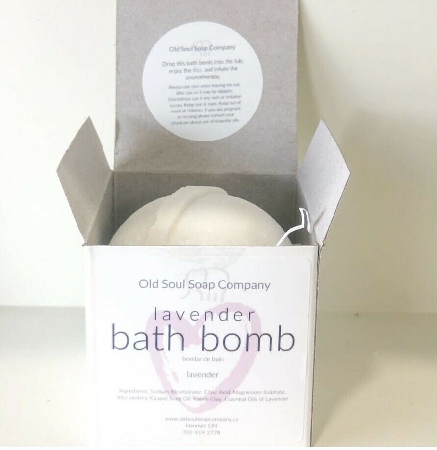 Old Soul Soap - Lavender Bath Bomb