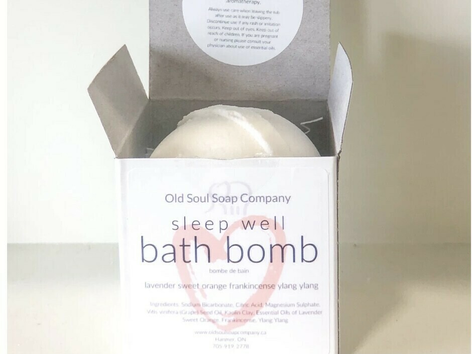 Old Soul Soap - Sleep Well Bath Bomb