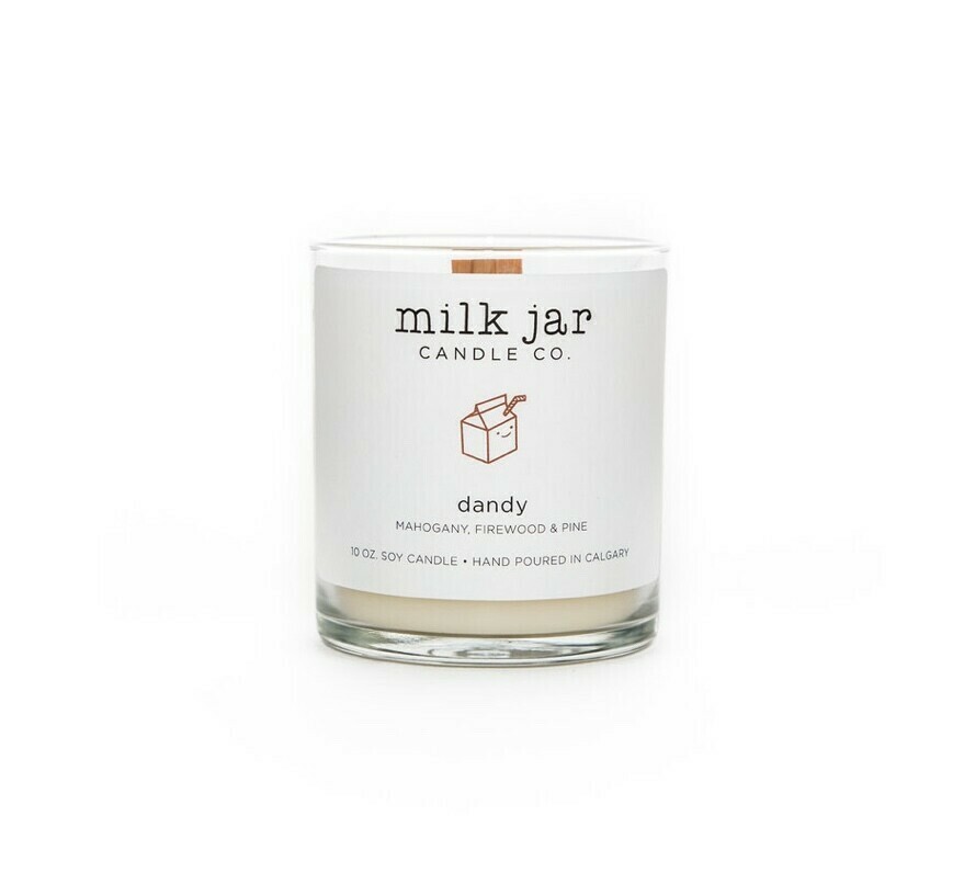 Milk jar candle Dandy