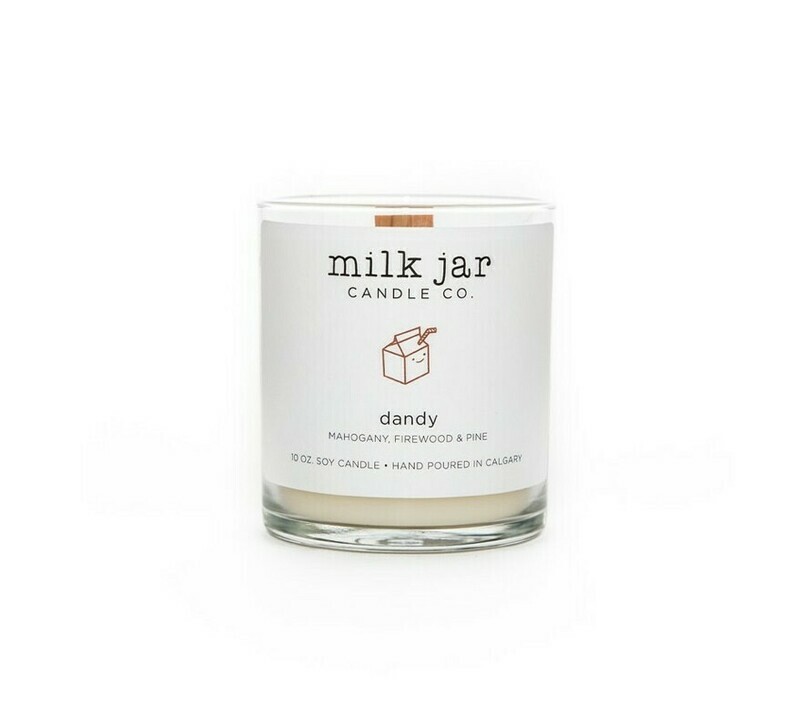 Milk jar candle Dandy