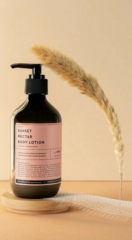 OM Organics - Sunset Nectar Hand + Body Lotion
