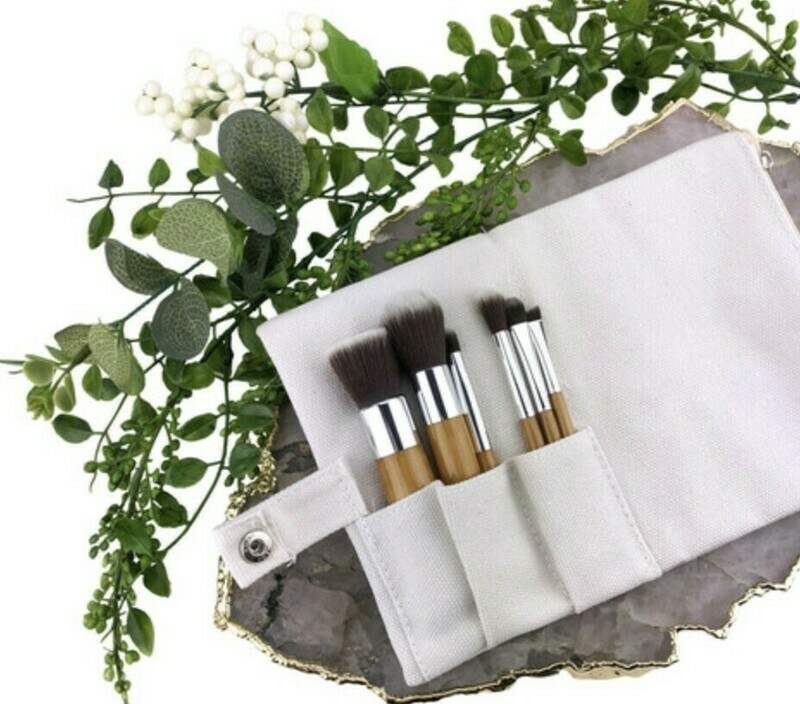 Travel Size Vegan Brush Set