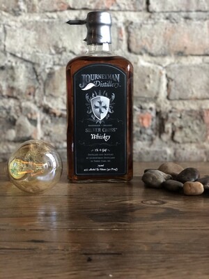 Journeyman Silver Cross Whiskey-Bottle