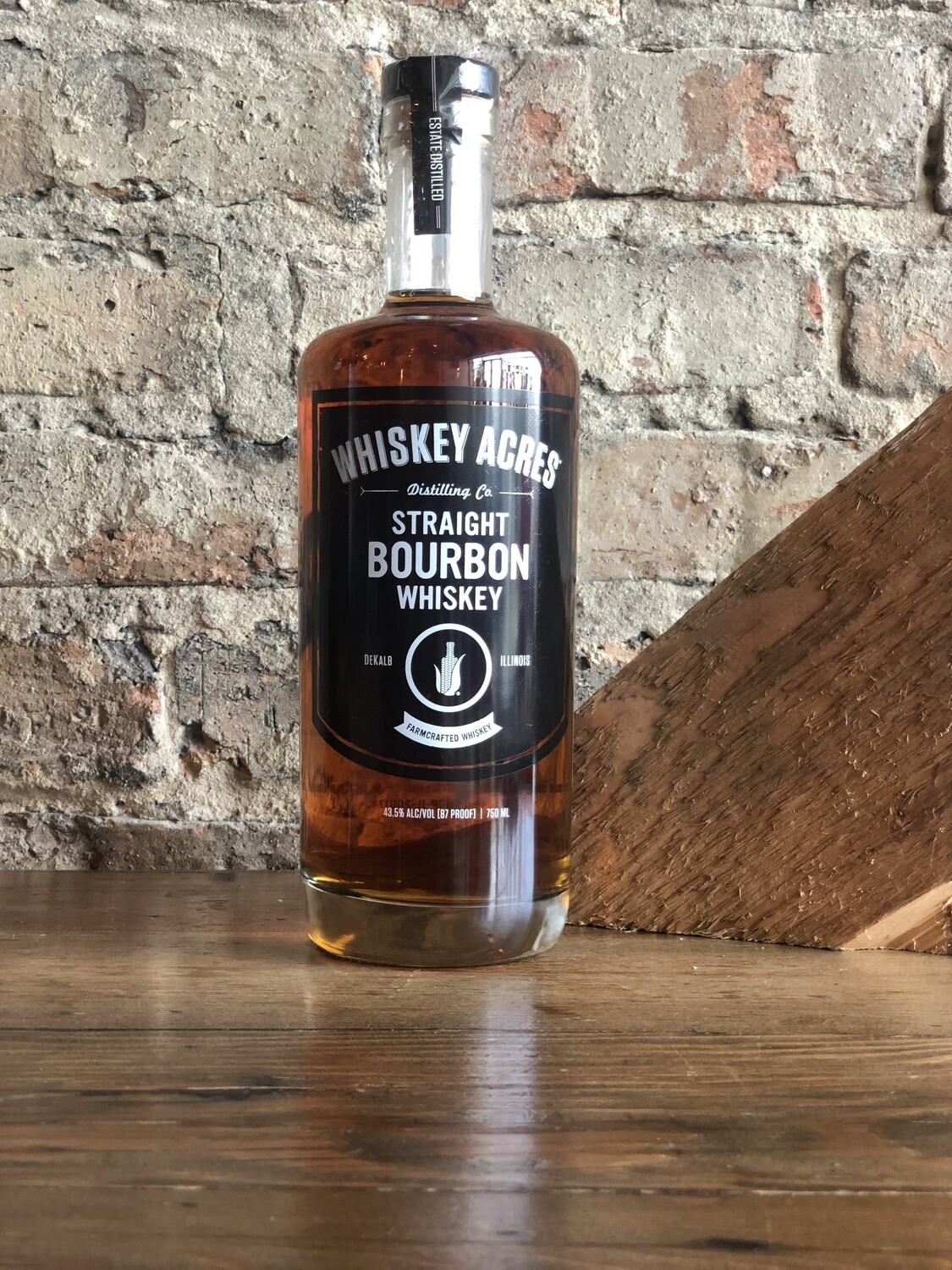 Whiskey Acres Straight Boubon-Bottle