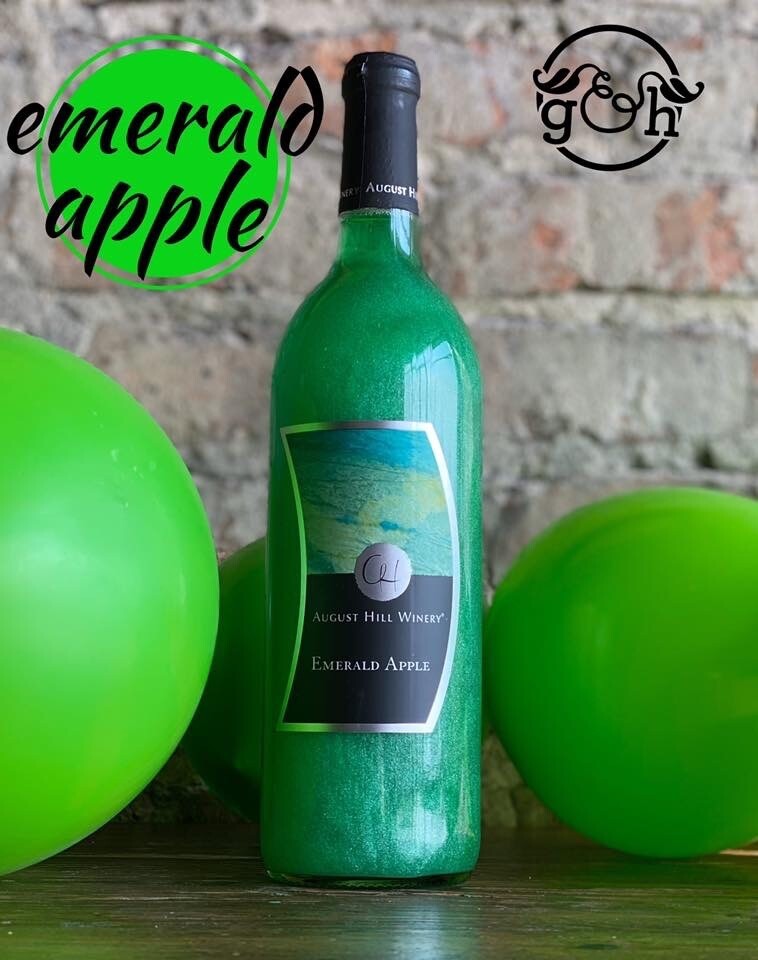 August Hill Emerald Apple-Bottle
