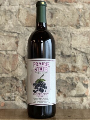 Praire State Winery Elderberry-Bottle
