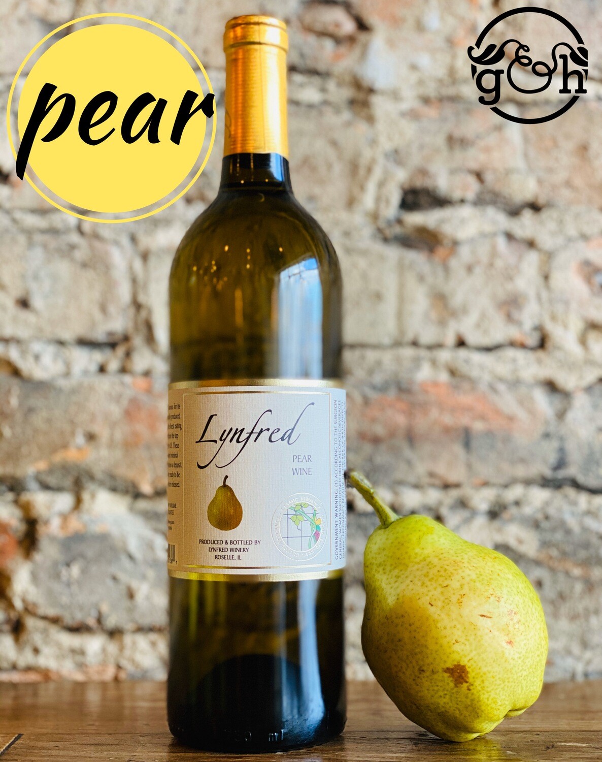 Lynfred Winery Pear-Bottle