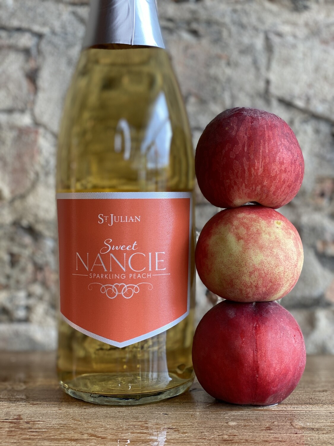St Julian Sweet Nancie Peach-Bottle