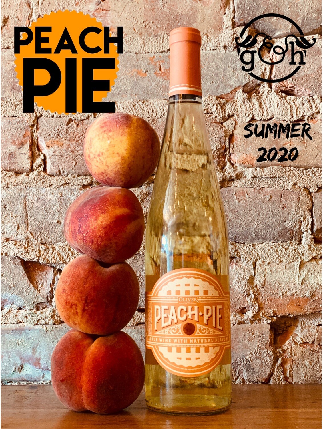 Oliver Winery Peach PieBottle Store Grapes & Hops