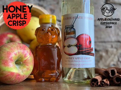 Prairie State Winery Honey Apple Crisp-Bottle