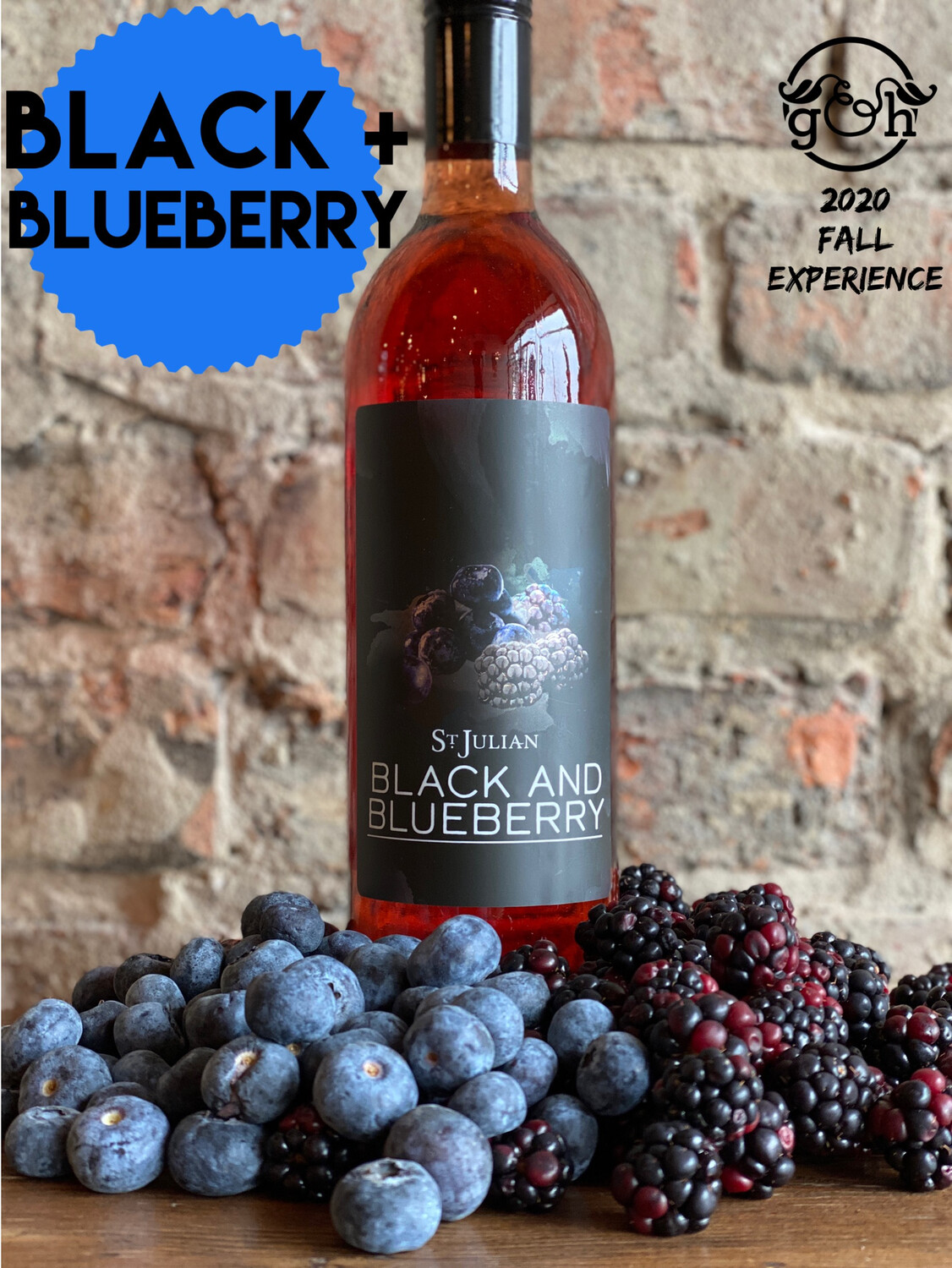 St Julian Blackberry Blueberry-Bottle