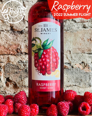 St James Raspberry-Bottle