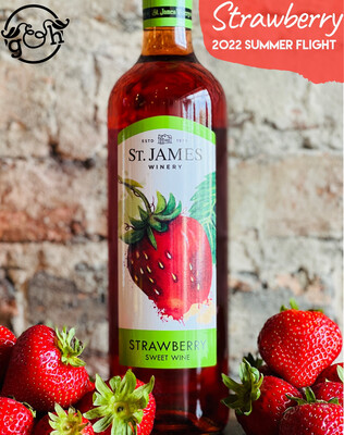 St James Strawberry-Bottle