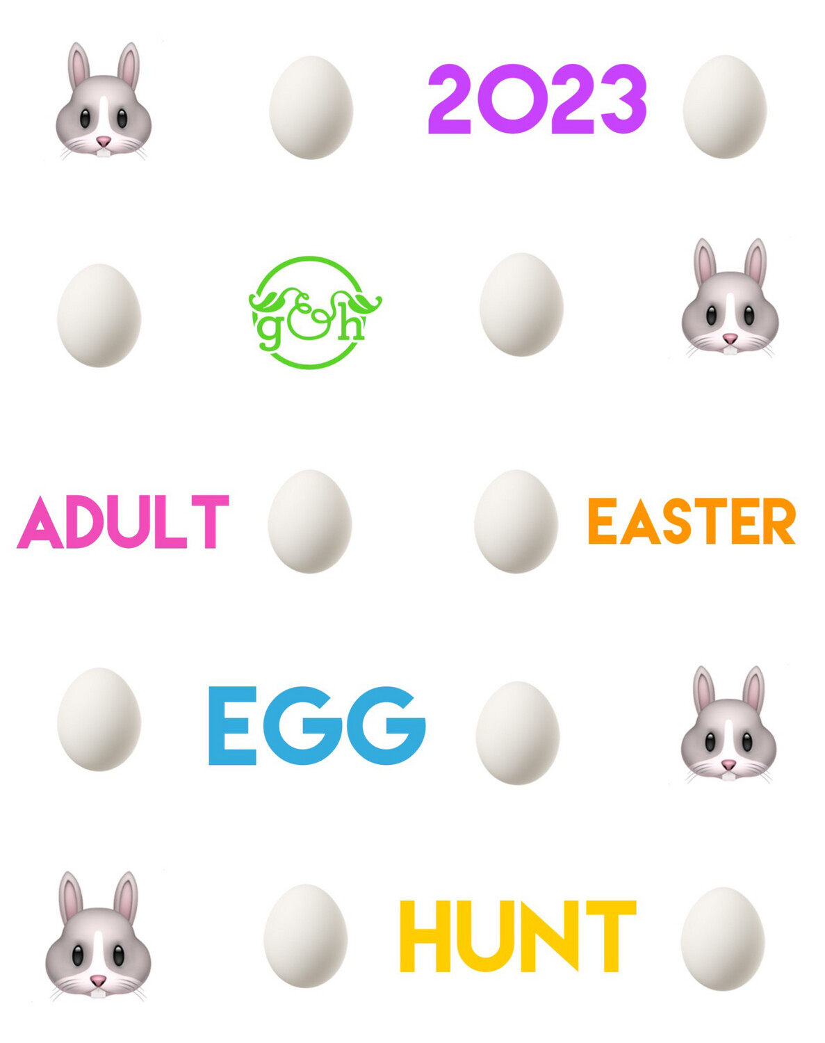2023 Adult Easter Egg Hunt