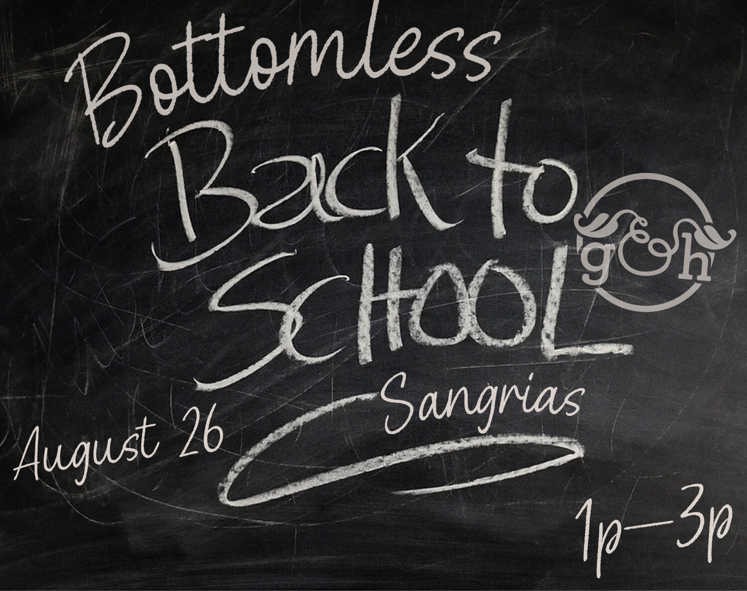 Bottomless Back To School Sangrias