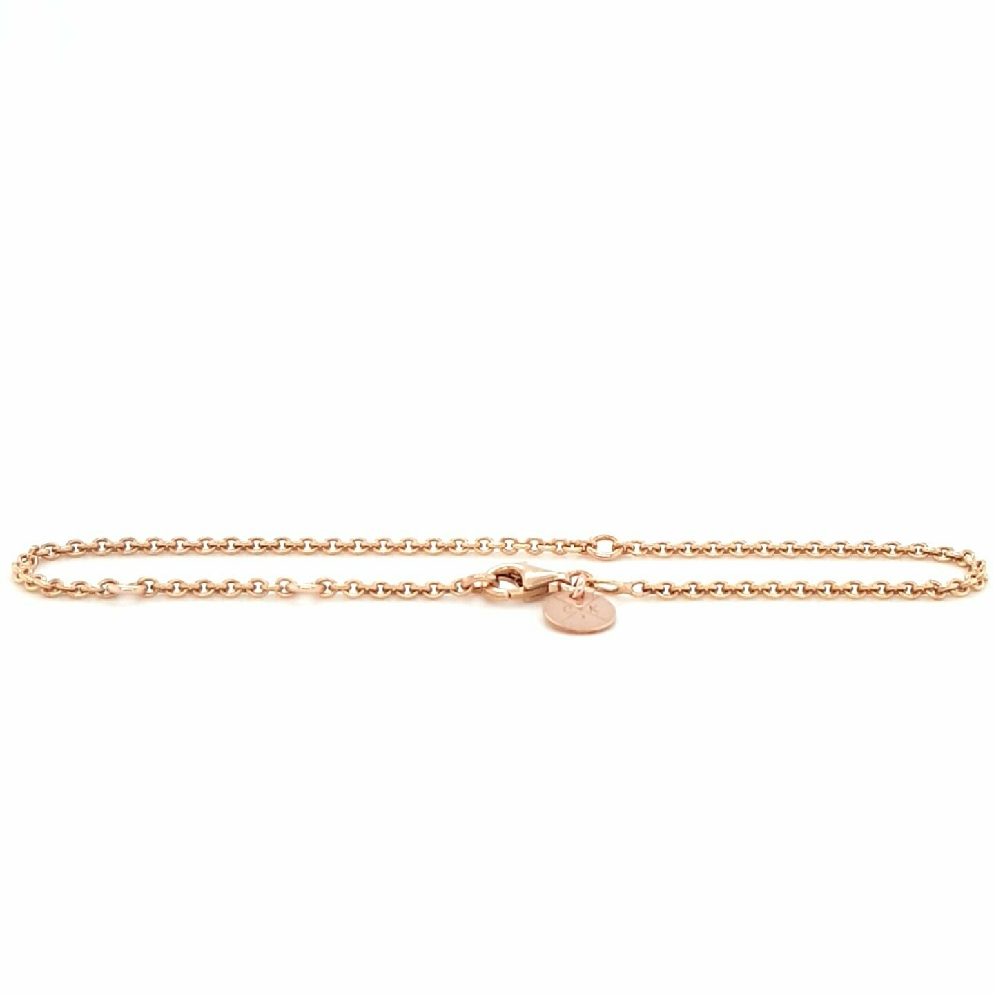 Armband Silber 925 rosé vergoldet, lang