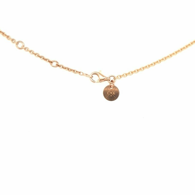 Fußkettchen Silber 925 rosé vergoldet, lang Fußkettchen Silber 925 rosé vergoldet, lang
