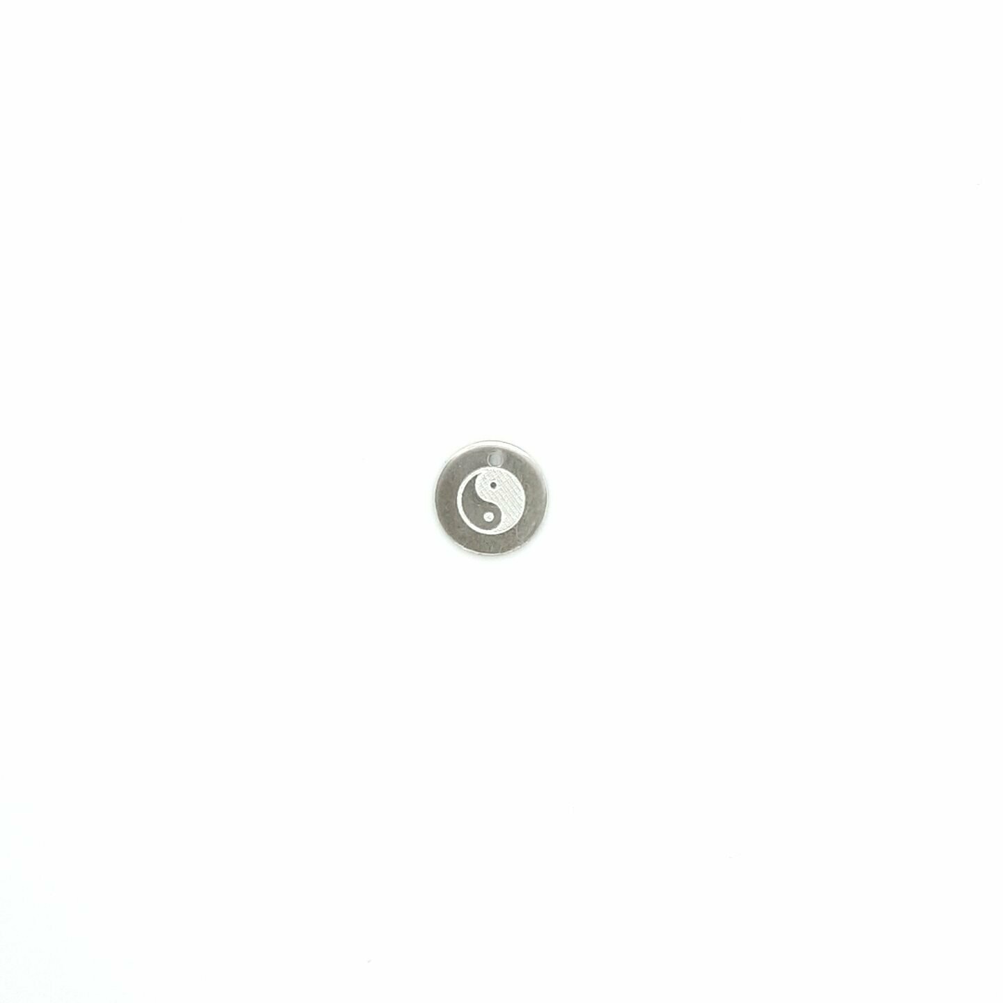 Yin Yang silber