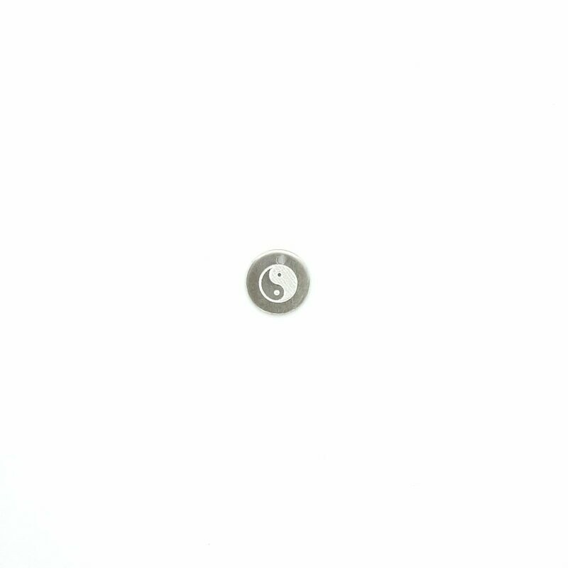 Yin Yang silber