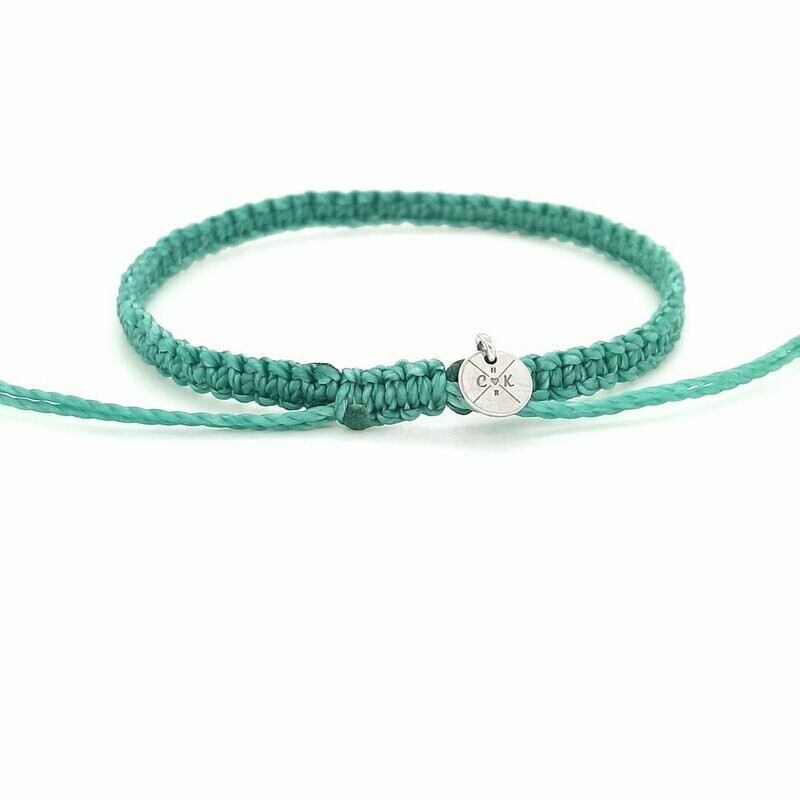 Nylon - Fußkettchen 19mm petrol Nylon - Fußkettchen 19mm petrol