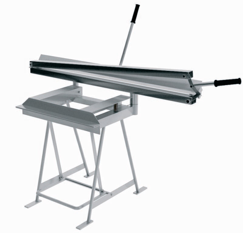 Plieuse combinée pour pour tuiles et ardoises métalliques