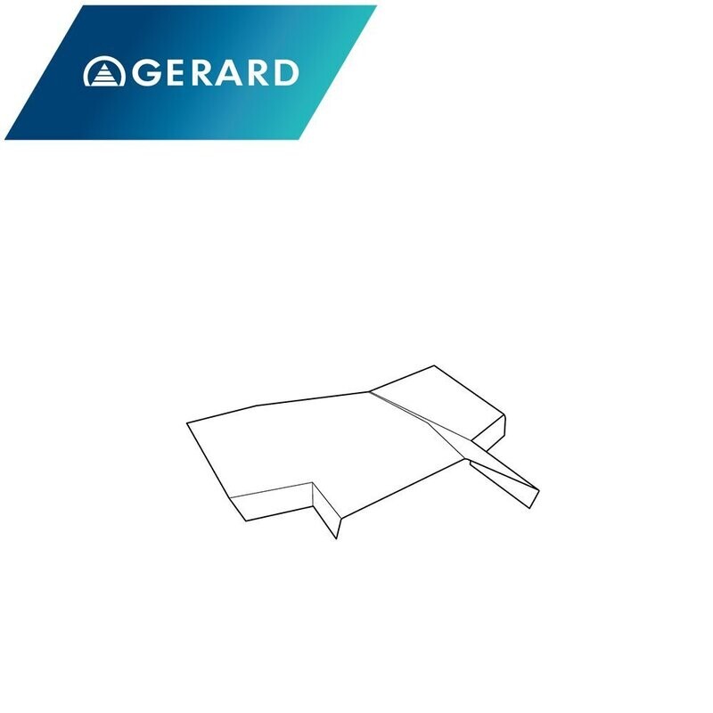 Raccord en Y 15-30° pour arêtiers-faîtage en V AR130 GERARD ELEGANTA