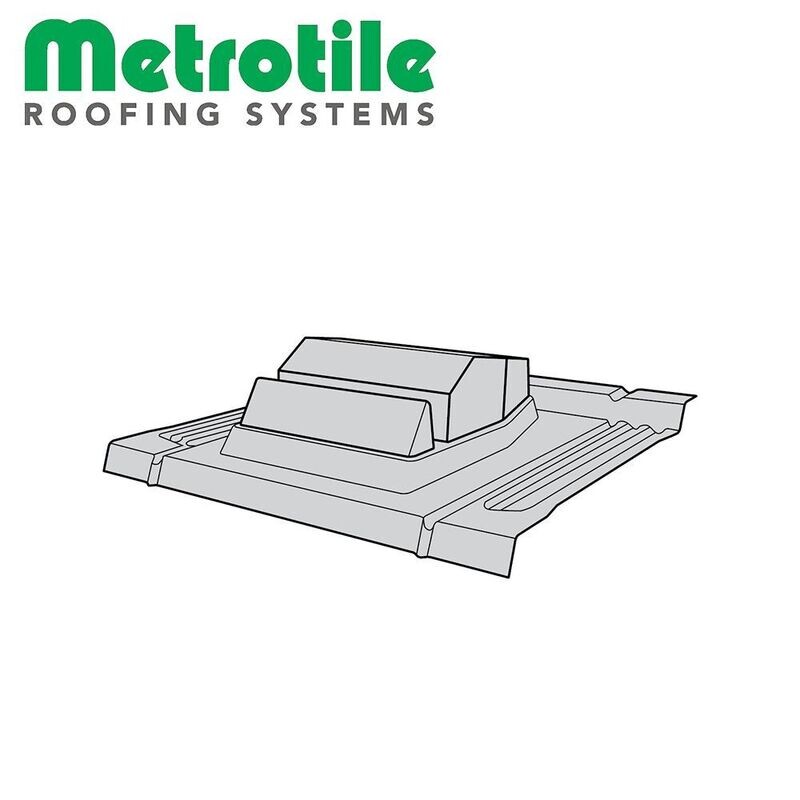 Chatière de ventilation pour METROTILE Thermolaqué QUBE