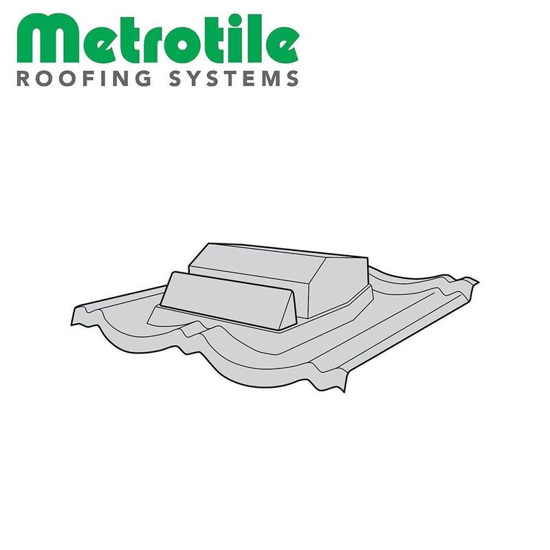 Chatière de ventilation pour METROTILE Thermolaqué XBOND