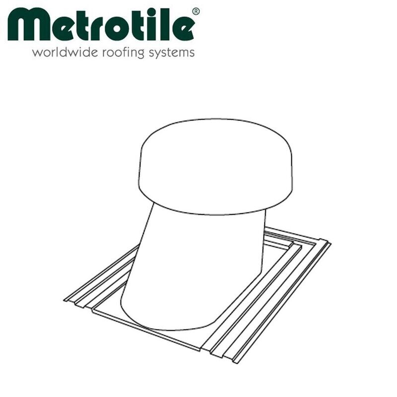 Sortie de ventilation sanitaire pour METROTILE SLIDE