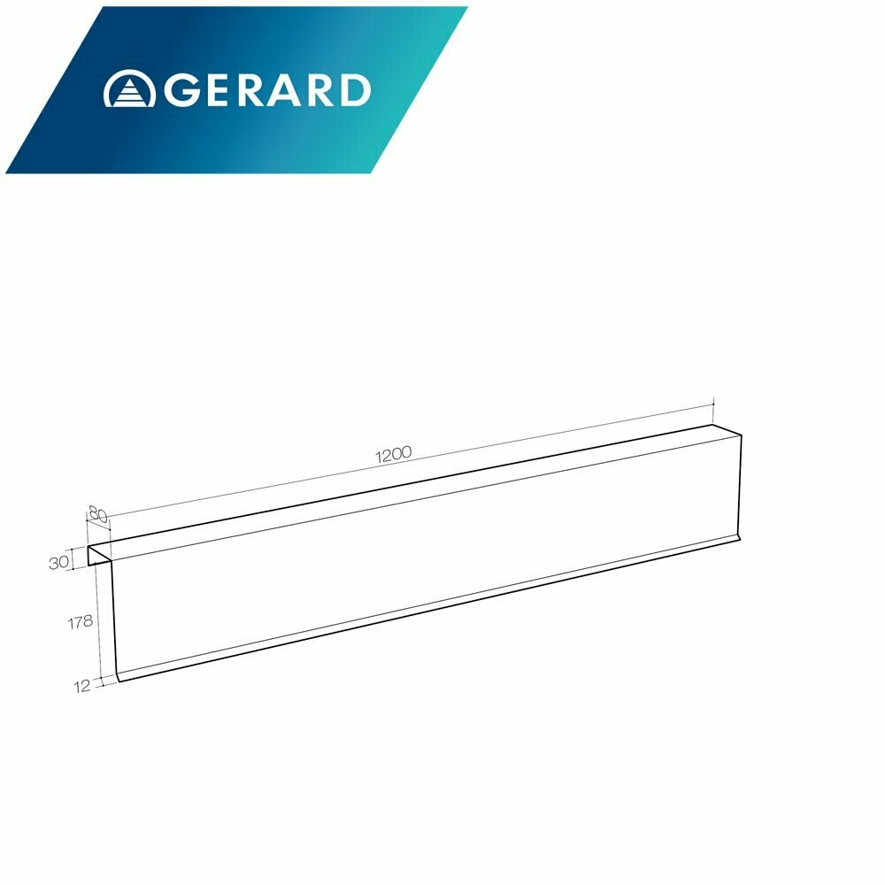 Bande de rive universelle pour GERARD (Prix et commande par mètre linéaire) Bande de rive universelle pour GERARD (Prix et commande par mètre linéaire)