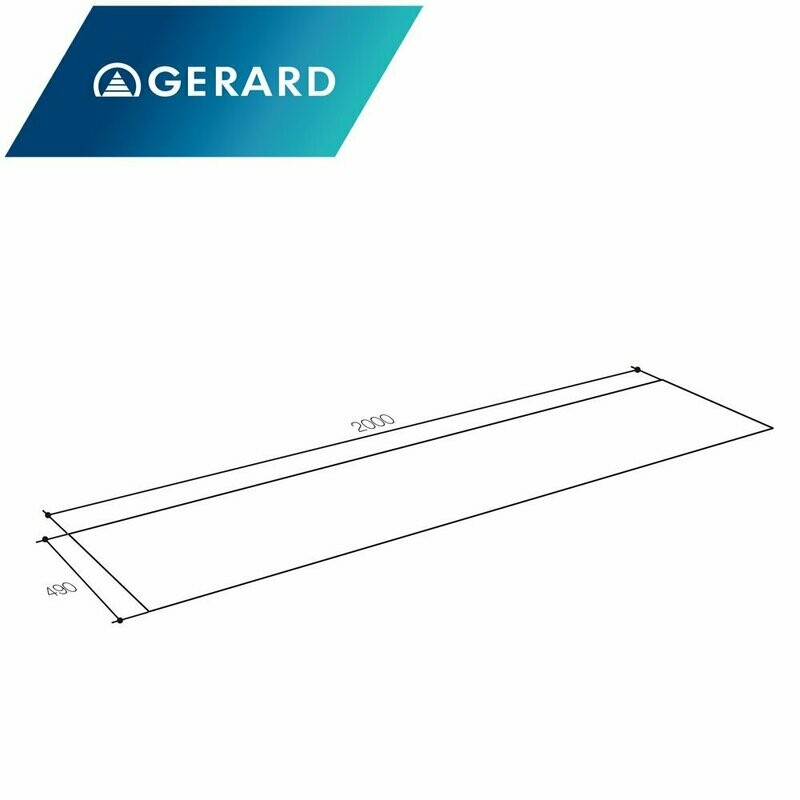 Plaque plane à façonner pour GERARD Plaque plane à façonner pour GERARD