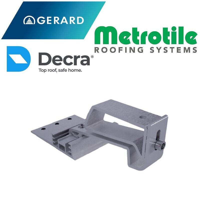 Support de panneau solaire pour GERARD, METROTILE et DECRA Support de panneau solaire pour GERARD, METROTILE et DECRA