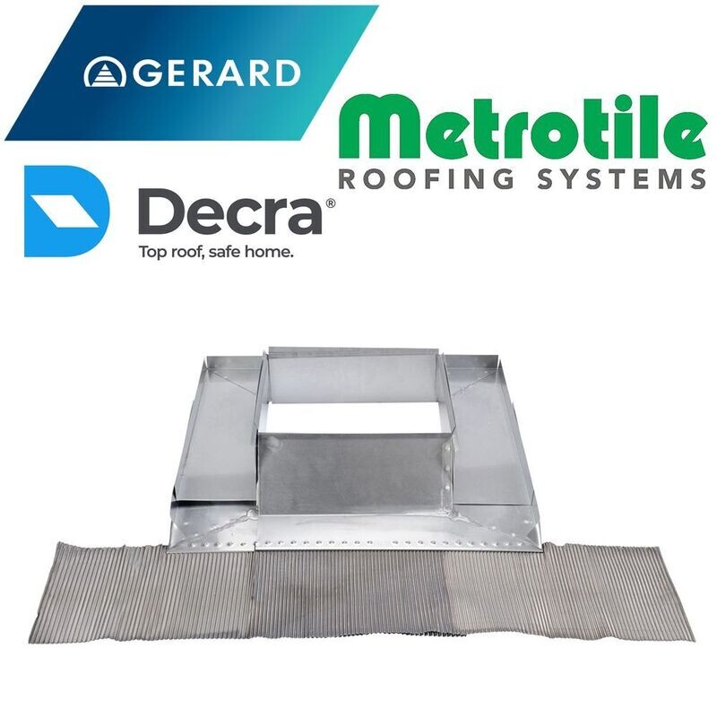 Embase réglable de cheminée pour GERARD, METROTILE et DECRA Embase réglable de cheminée pour GERARD, METROTILE et DECRA