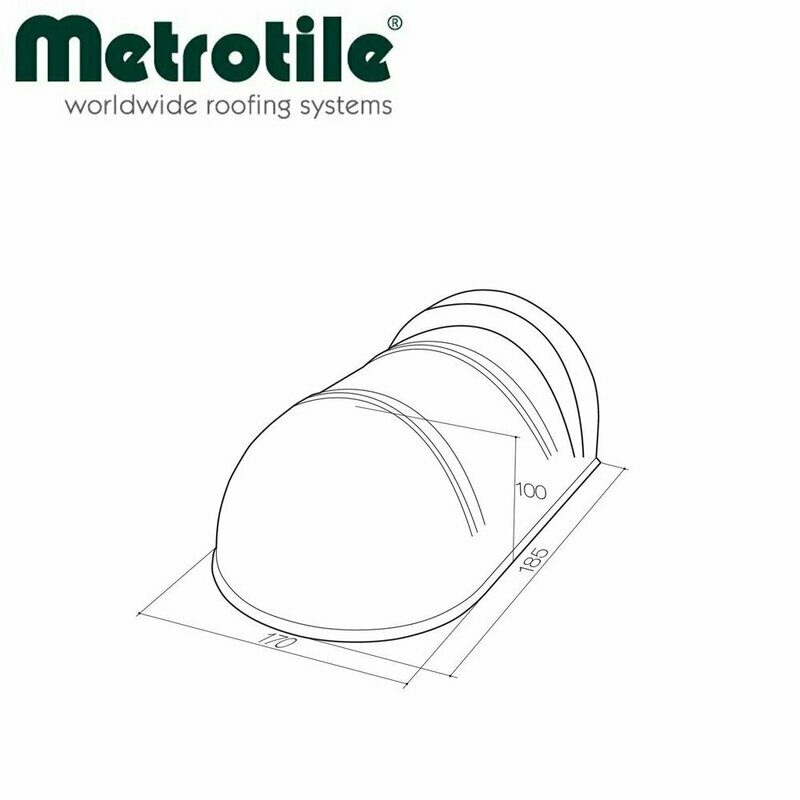 About rond pour faîtière 1/2 ronde METROTILE ROMANA About rond pour faîtière 1/2 ronde METROTILE ROMANA