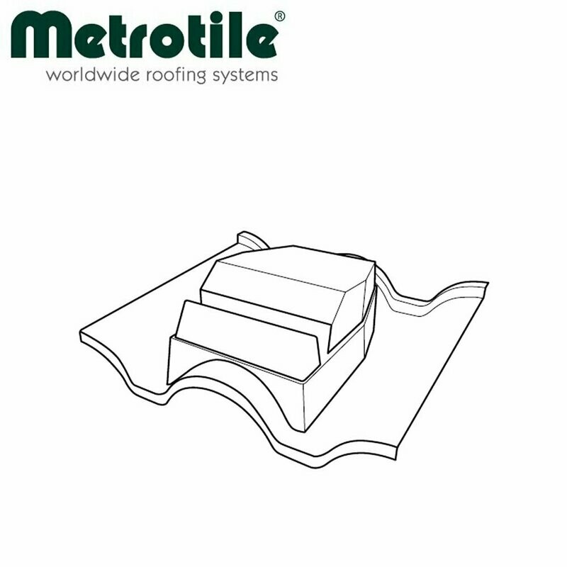 Chatière de ventilation pour METROTILE ROMANA Chatière de ventilation pour METROTILE ROMANA