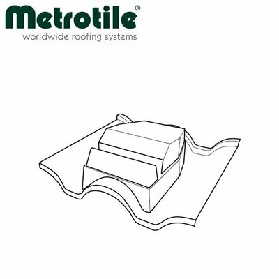 Chatière de ventilation pour METROTILE ROMANA Chatière de ventilation pour METROTILE ROMANA