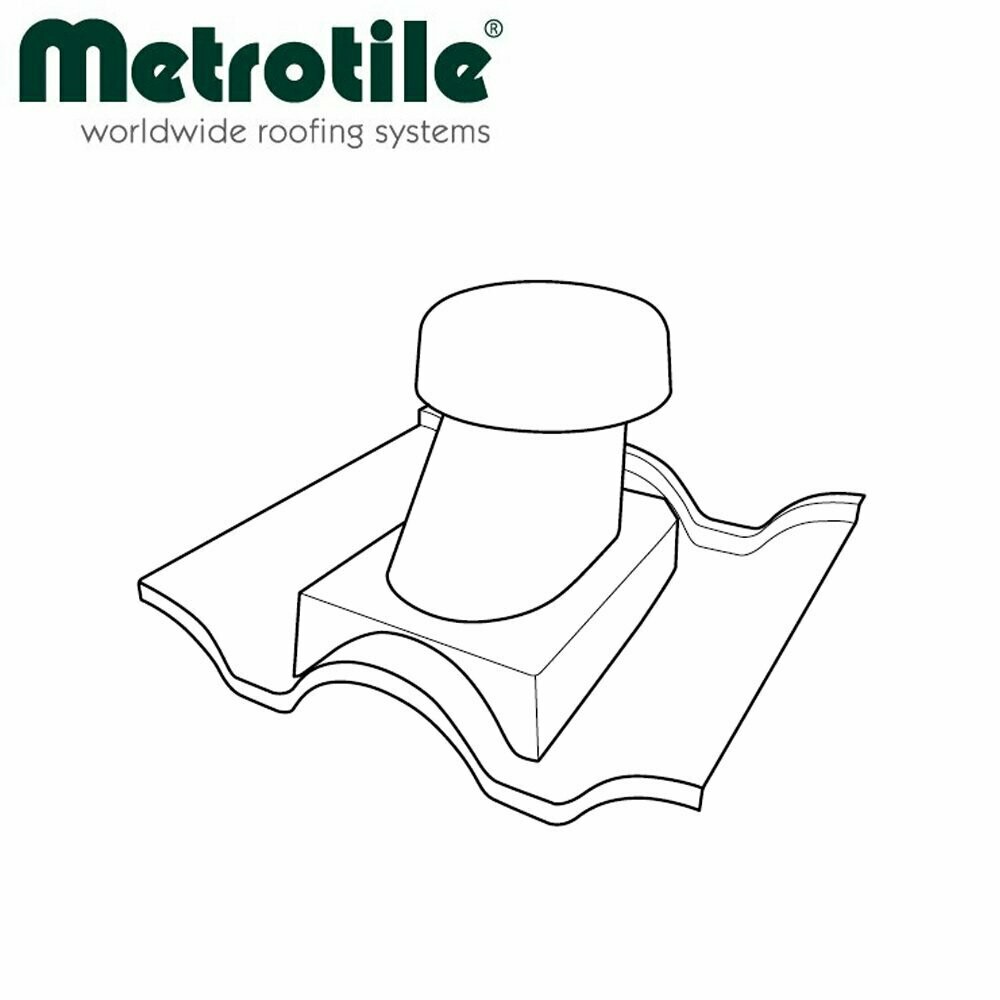 Sortie de ventilation sanitaire pour METROTILE ROMANA Sortie de ventilation sanitaire pour METROTILE ROMANA