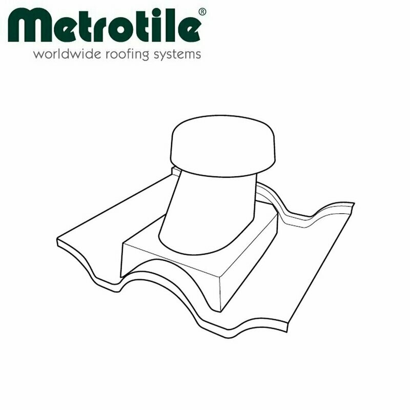 Sortie de ventilation sanitaire pour METROTILE ROMANA Sortie de ventilation sanitaire pour METROTILE ROMANA