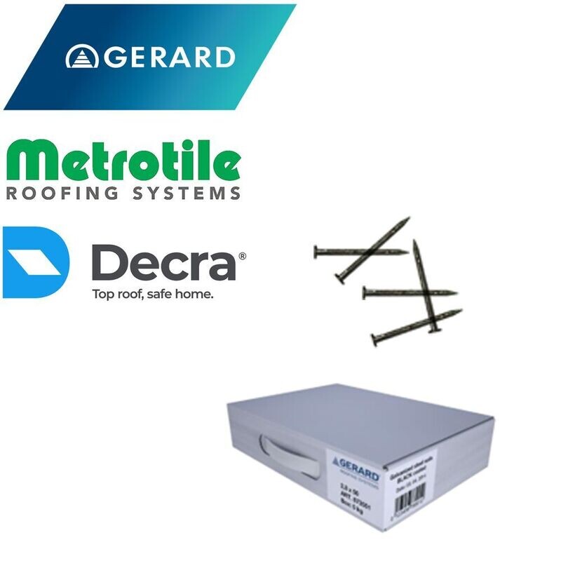 Clous manuels de fixation pour GERARD, METROTILE et DECRA Clous manuels de fixation pour GERARD, METROTILE et DECRA