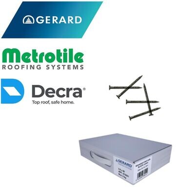 Clous manuels de fixation pour GERARD, METROTILE et DECRA Clous manuels de fixation pour GERARD, METROTILE et DECRA