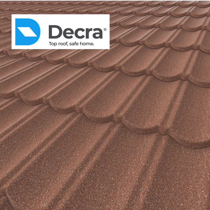 Panneau de tuile DECRA CLASSIC (Prix et commande par m2)