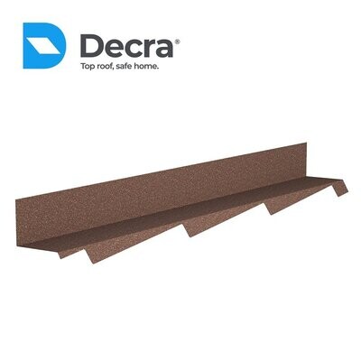 Solin latéral crantée DRoite 140 contre mur pour DECRA (Prix et commande par mètre linéaire) Solin latéral crantée DRoite 140 contre mur pour DECRA (Prix et commande par mètre linéaire)