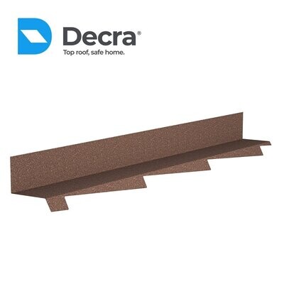 Solin latéral crantée GHauche 140 contre mur pour DECRA (Prix et commande par mètre linéaire) Solin latéral crantée GHauche 140 contre mur pour DECRA (Prix et commande par mètre linéaire)