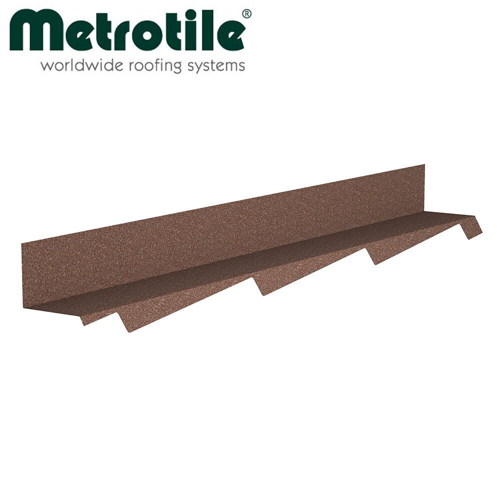 Solin latéral cranté DRoit contre mur pour METROTILE ROMANA (Prix et commande par mètre linéaire) Solin latéral cranté DRoit contre mur pour METROTILE ROMANA (Prix et commande par mètre linéaire)